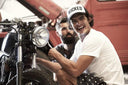 THE WORKSHOP – a custom bike & car lovers dream!  😃