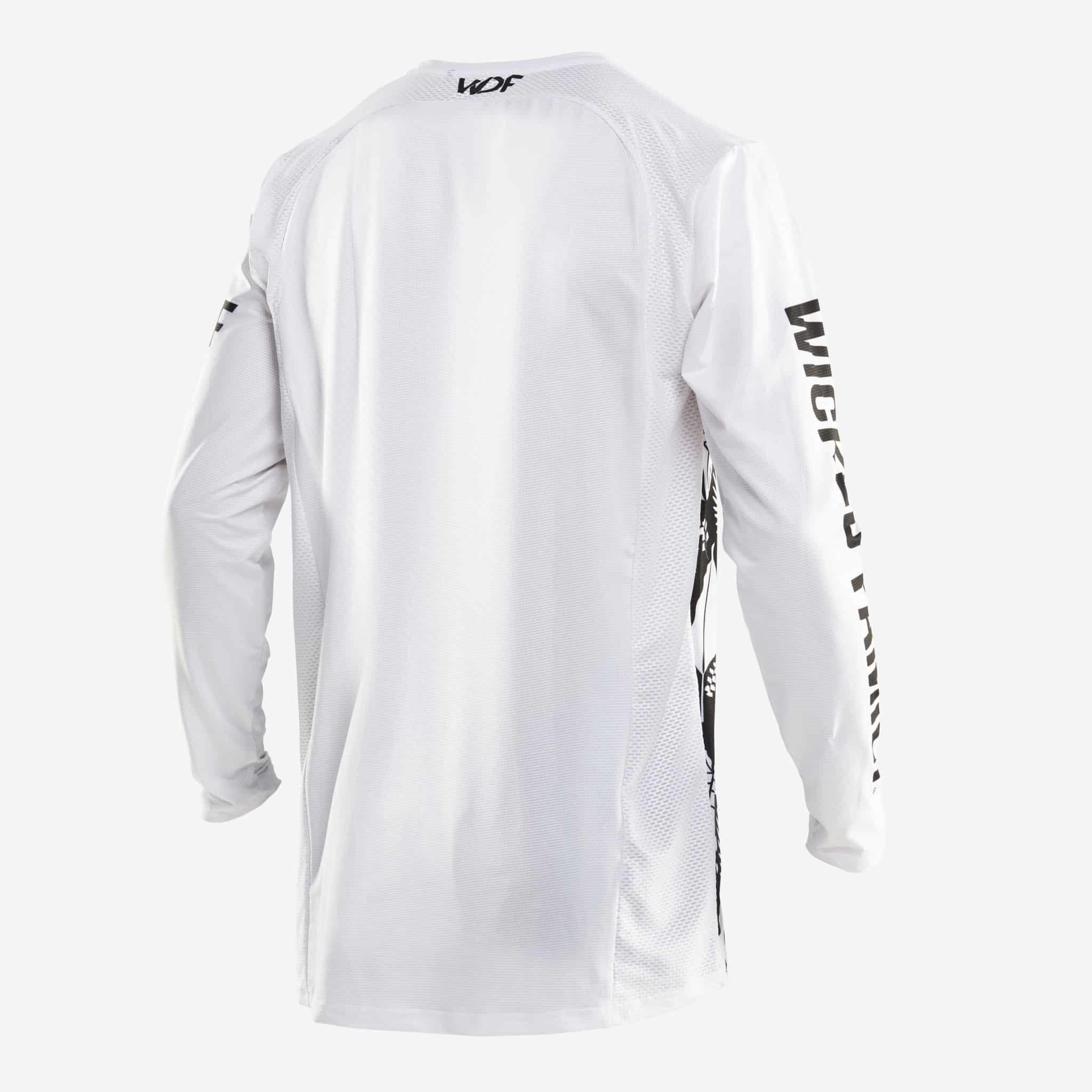 Wicked Family Action MX Jersey – Adult, Yellow/Teal/White – The