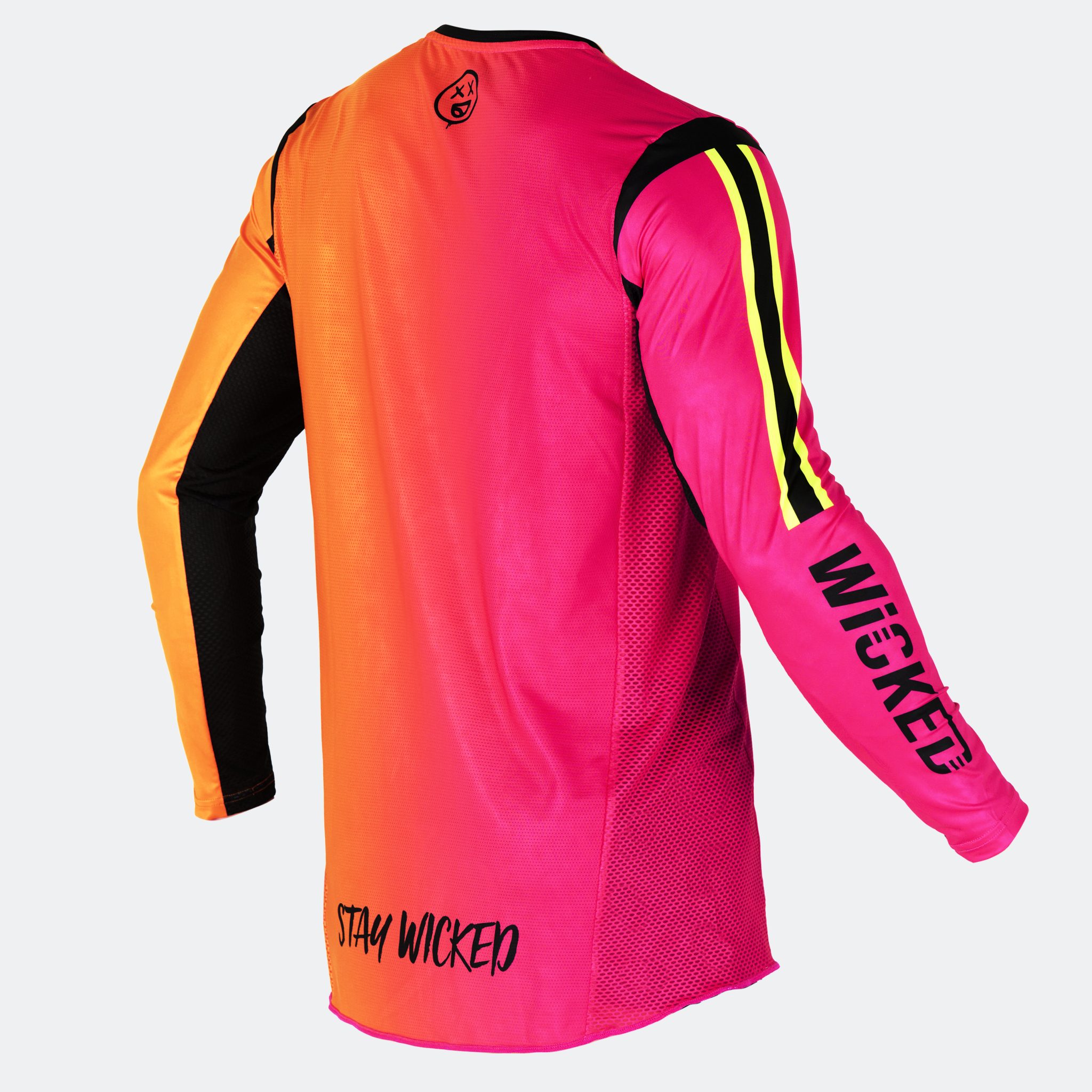 Wicked Family Blaze MX Jersey – Youth, Orange/Blue – The Wicked Family