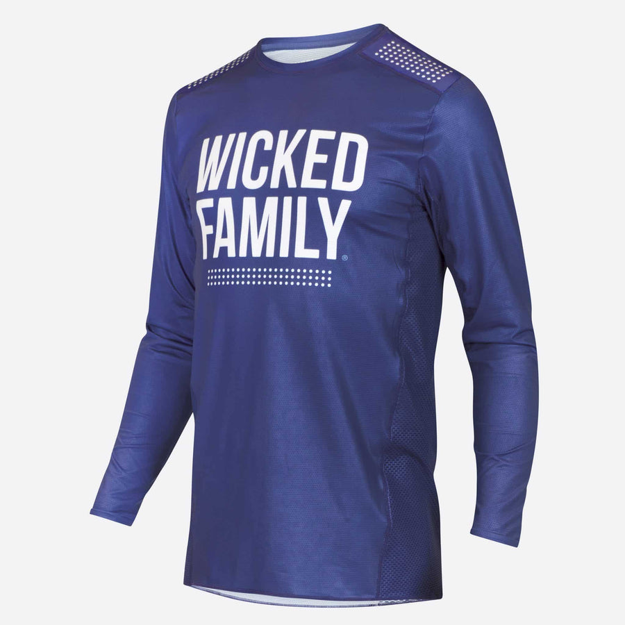 Solid mx jersey blue