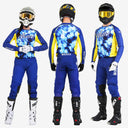 Tie Dye Blue_yellow mix
