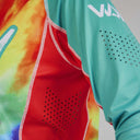 Tie Dye jersey Teal/Red