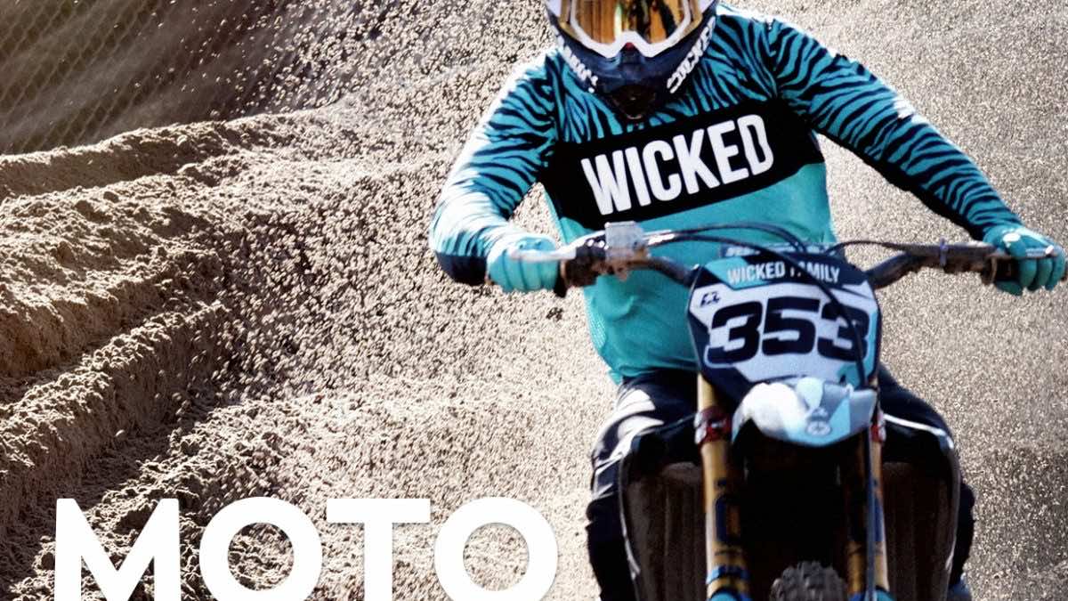 Tie Dye Dirt Bike Jersey - S - Black/Green — Motocross — MX Gear from Wicked Family