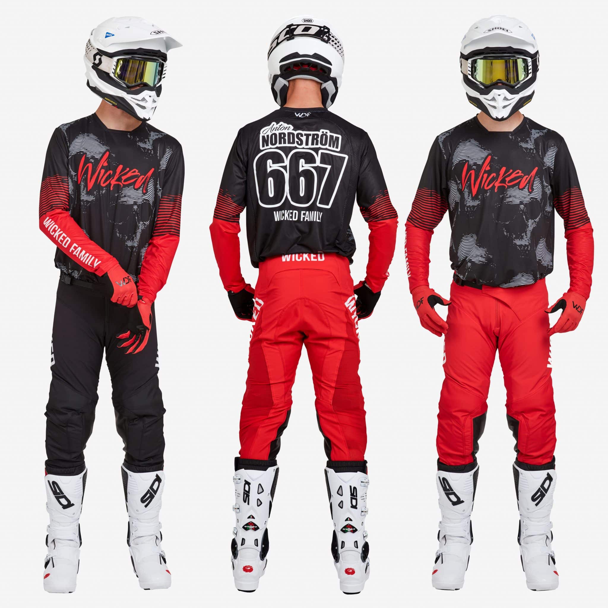Dirtbike Jerseys & Motocross Jerseys - Wicked Family - MX Gear