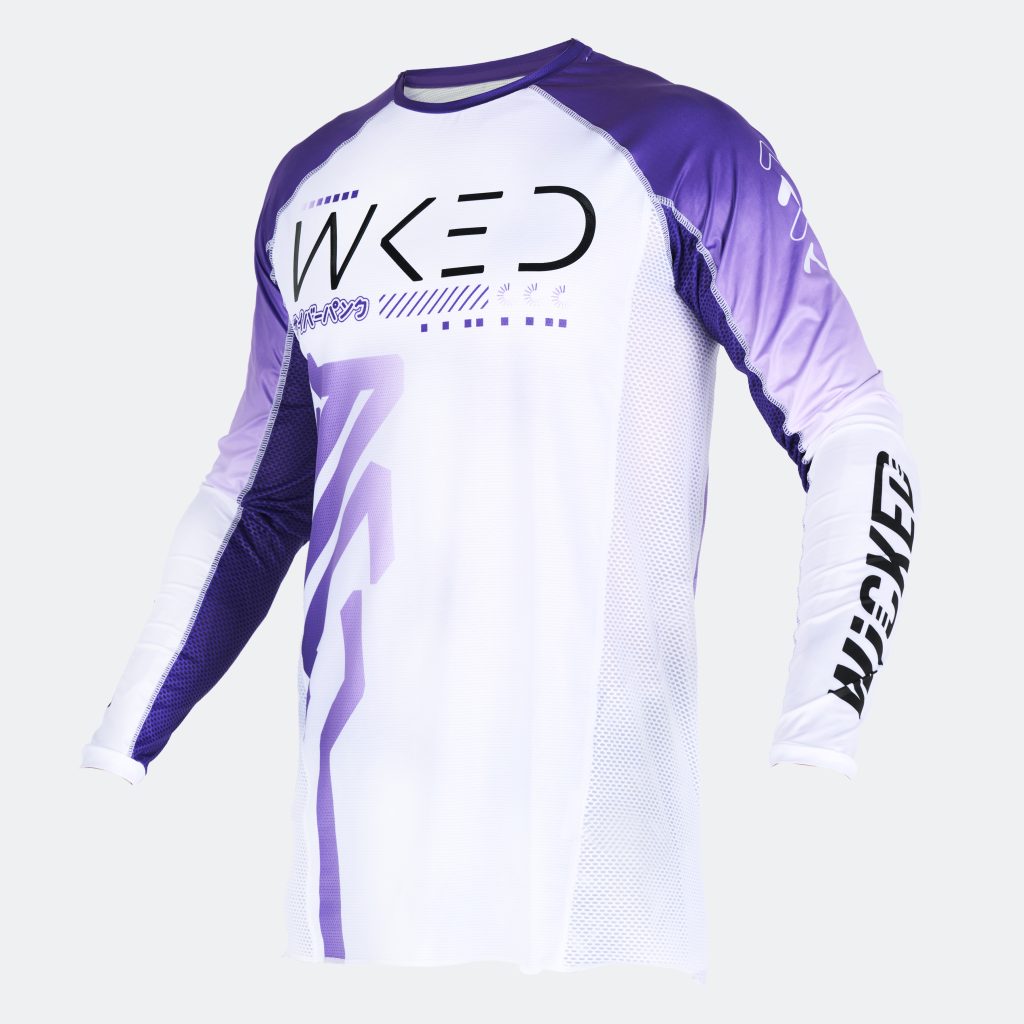 Cyber jersey purple